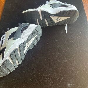 Nike Black and White Huarache Sneakers